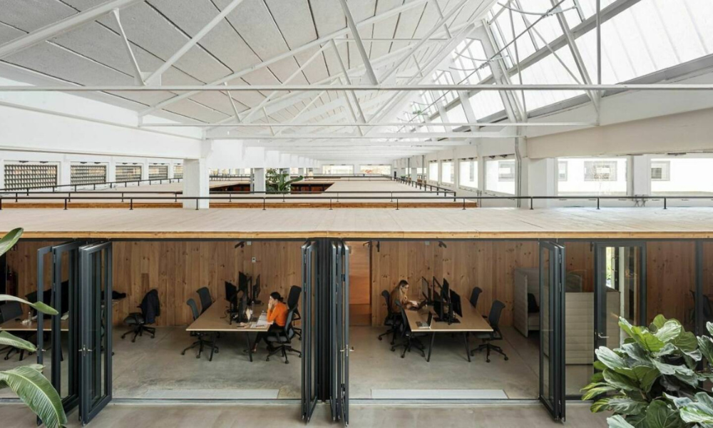 Edificio en Barcelona ganador de dos premios de arquitectura por su forma sostenible y estética