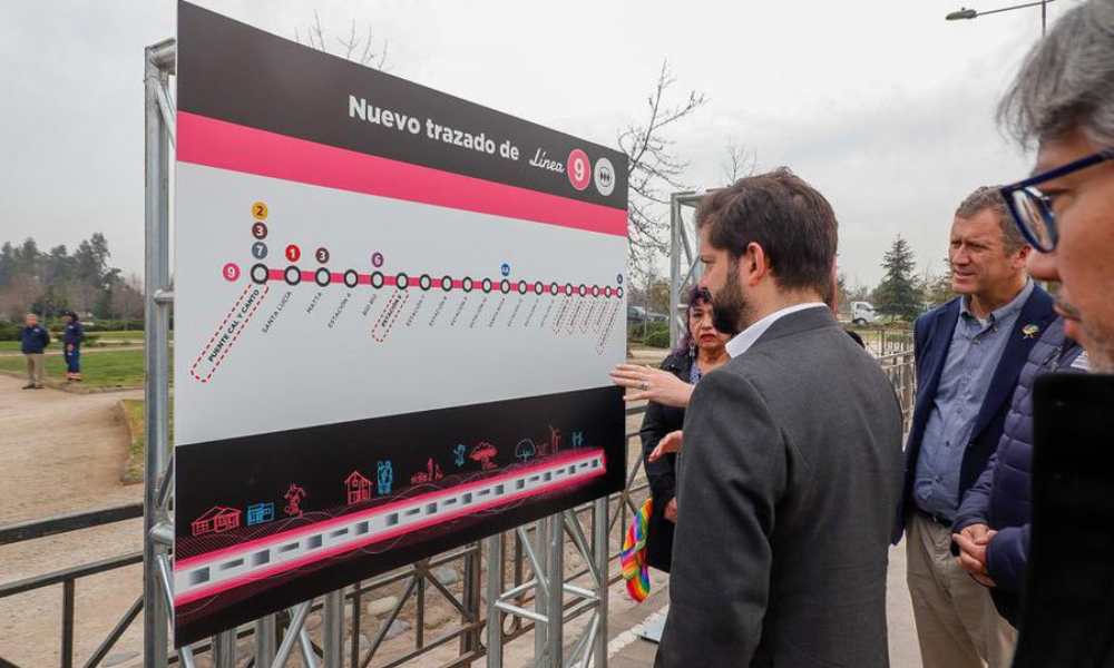 Línea 9 del Metro espera impactar positivamente en la revalorización de las comunas que contempla el nuevo trazado