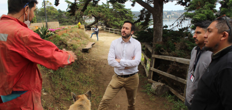 Seremi de Bienes Nacionales fiscalizó acceso a playa en Puchuncaví