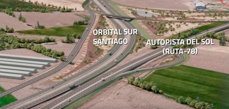 Positivo aumento del suelo en comunas por Autopista Orbital Sur