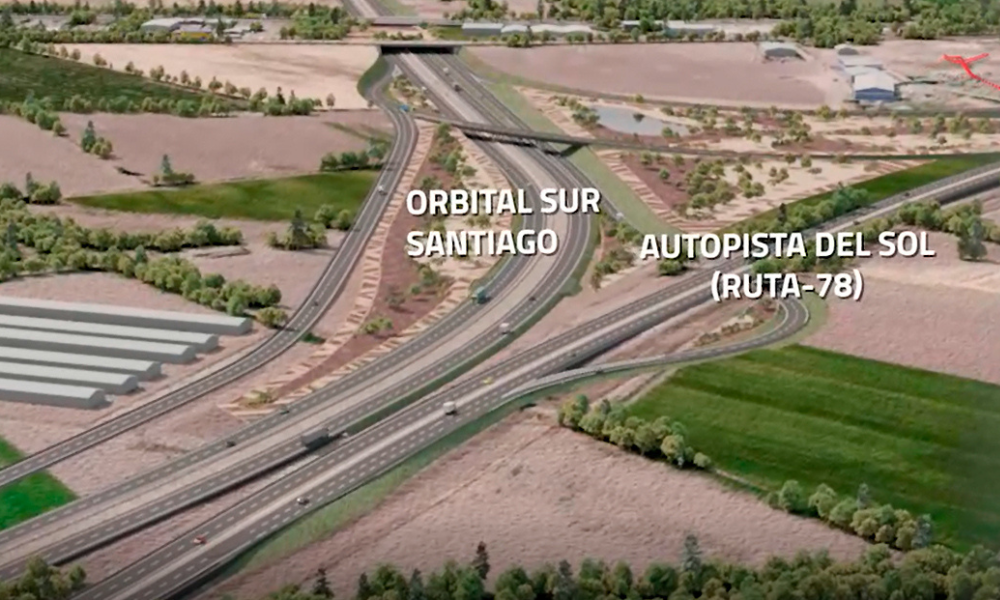 Positivo aumento del suelo en comunas por Autopista Orbital Sur