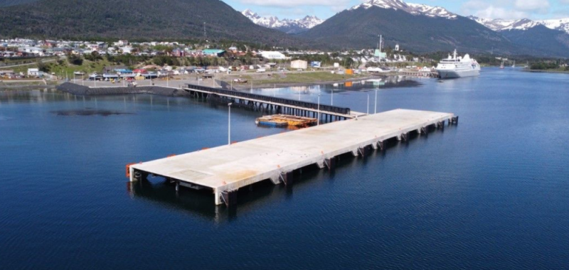 Muelle multipropósito en Puerto Williams recibirá a 39 cruceros durante el 2024