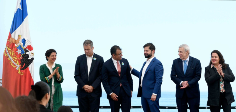 Presidente Boric presenta proyecto Cable Humboldt: Conectará América del Sur con Asia Pacífico a través de una fibra submarina