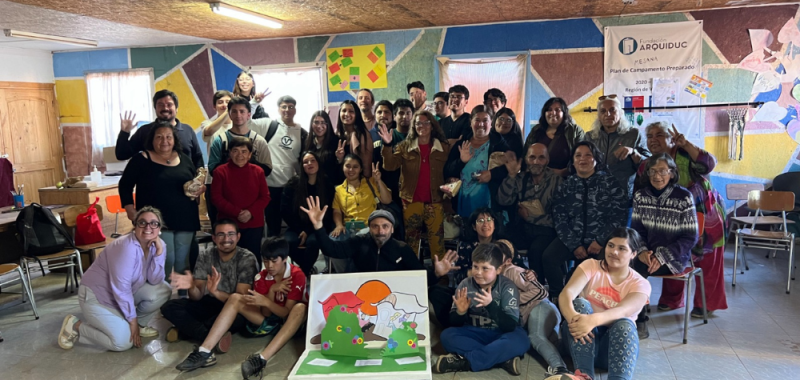 Vecinos de Torres de Mesana trabajan con proyecto UPLA en reutilización de aguas grises