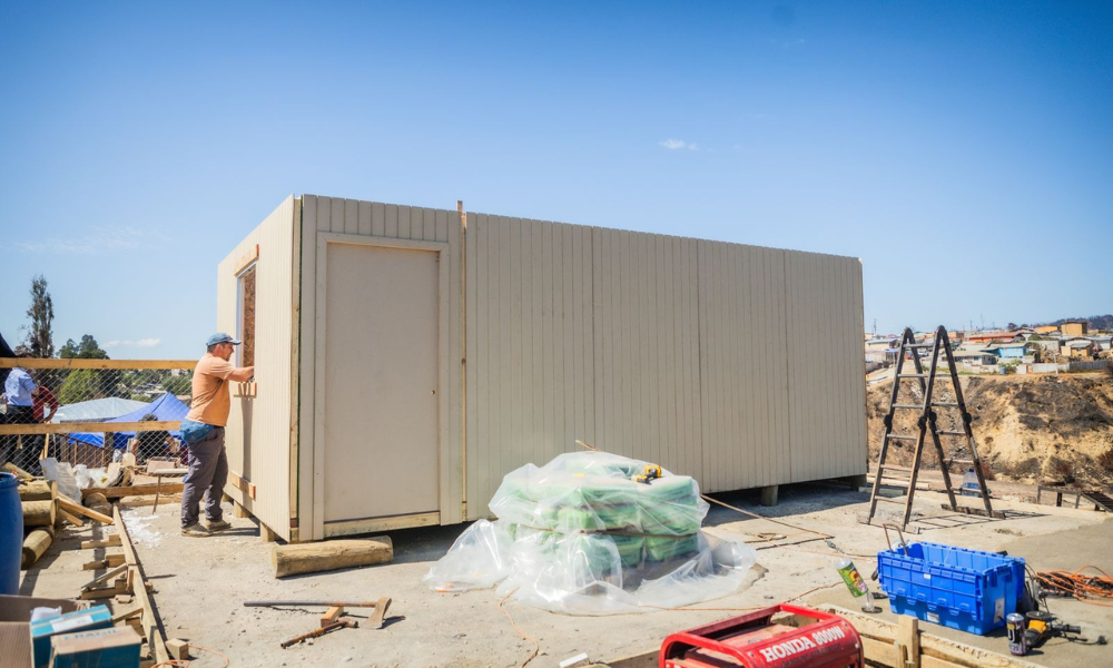 Comienza instalación de viviendas de emergencia en Quilpué