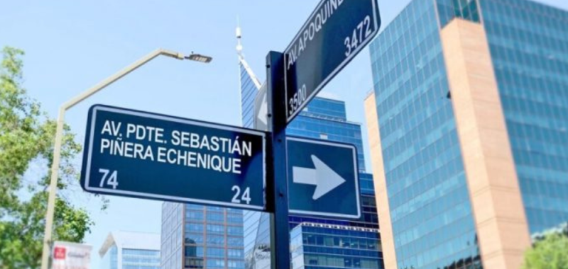 Iniciativa de Las Condes propone la Avenida Sebastián Piñera
