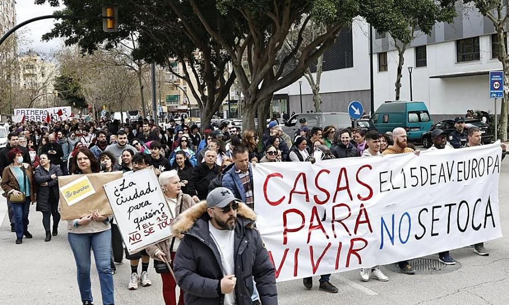 Retornan las protestas en Europa por la crisis de acceso a la vivienda