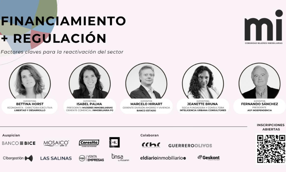 Encuentro de Mujeres Inmobiliarias: Financiamiento y regulación bajo la lupa