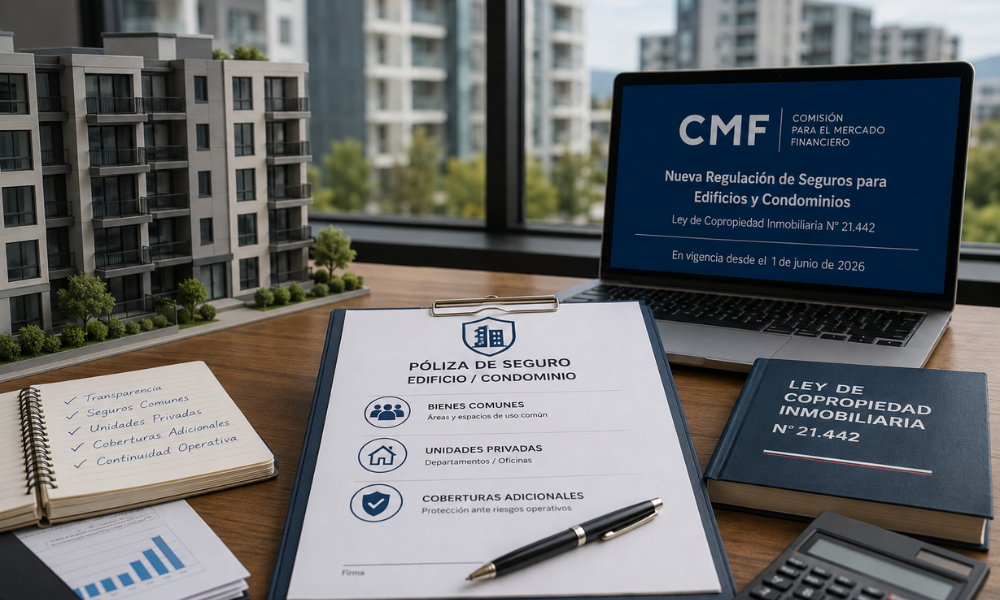 Nueva regulación de la CMF fija reglas estrictas para los seguros de edificios y condominios en chile